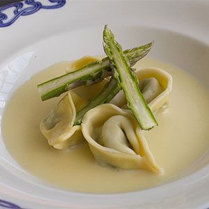 The most popular recipes 2016 - asparagus cappelletti