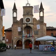 The Medieval town hall in Pordenone