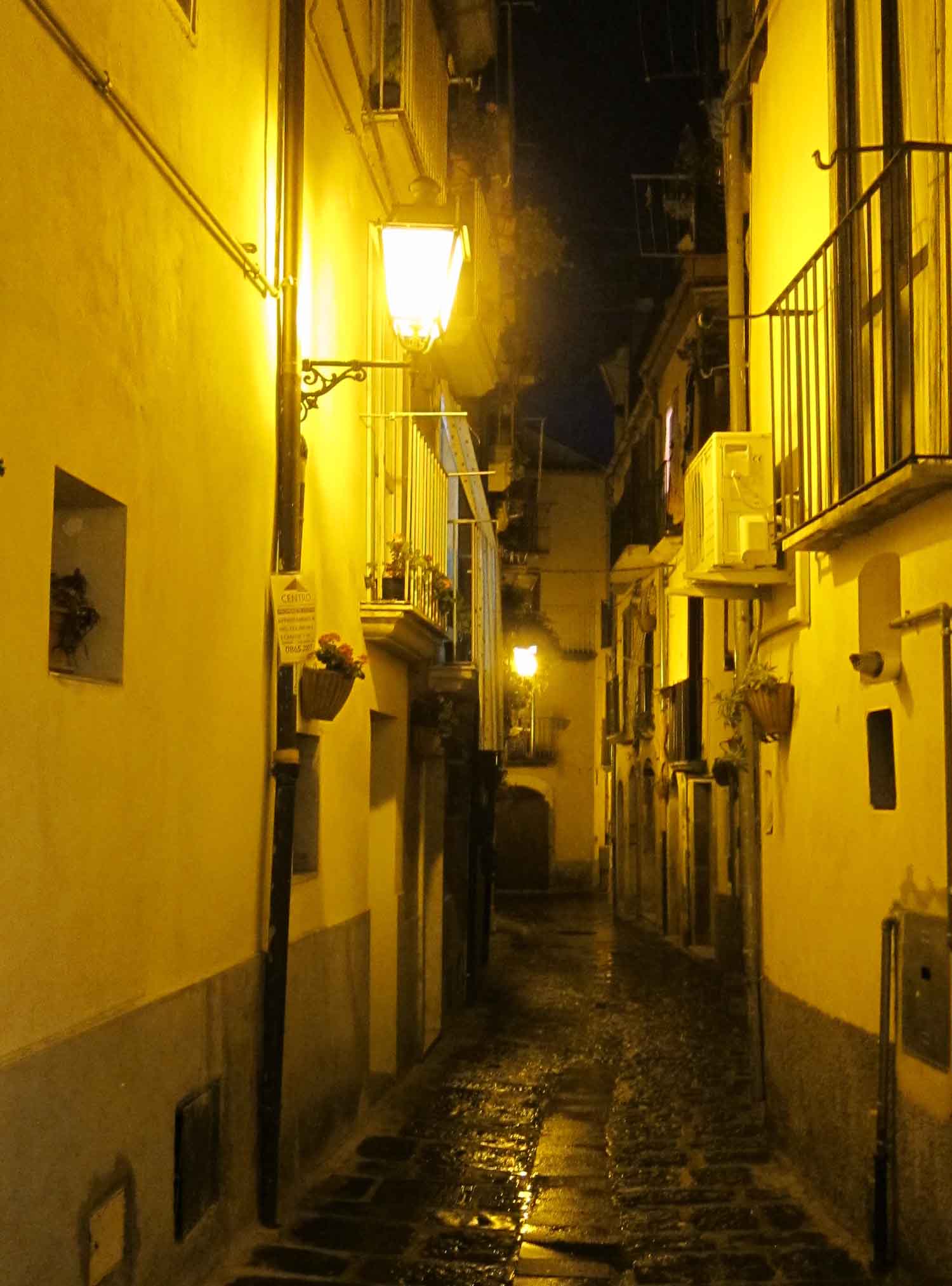 The streets of Isernia