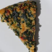 Erbazzone bread omelette