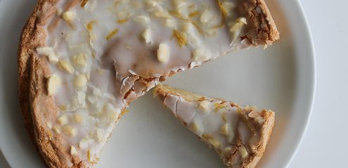 Sardinian almond cake