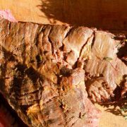Marinated grilled flank steak - Italian Notes