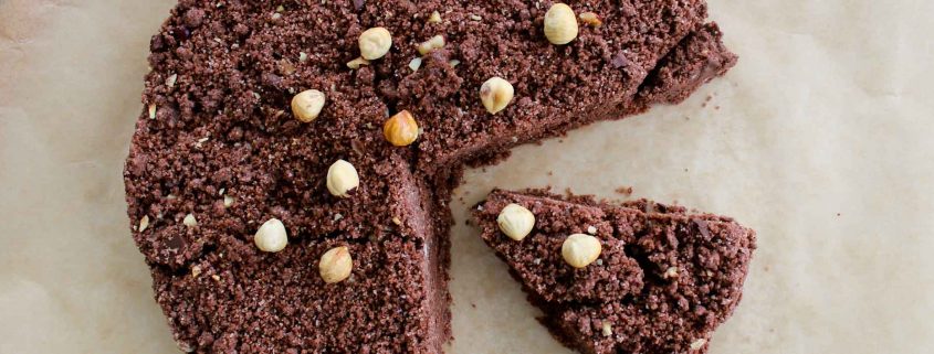 Nutella Chocolate Crumble Cake - Italian Notes