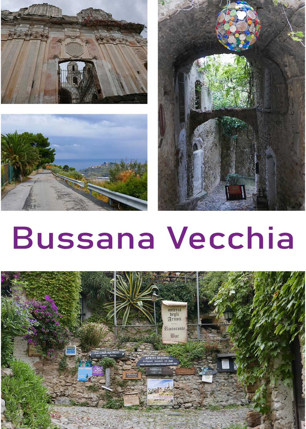 Bussana Vecchia - Italian Notes