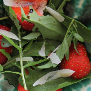Strawberry Rocket Salad - Italian Notes