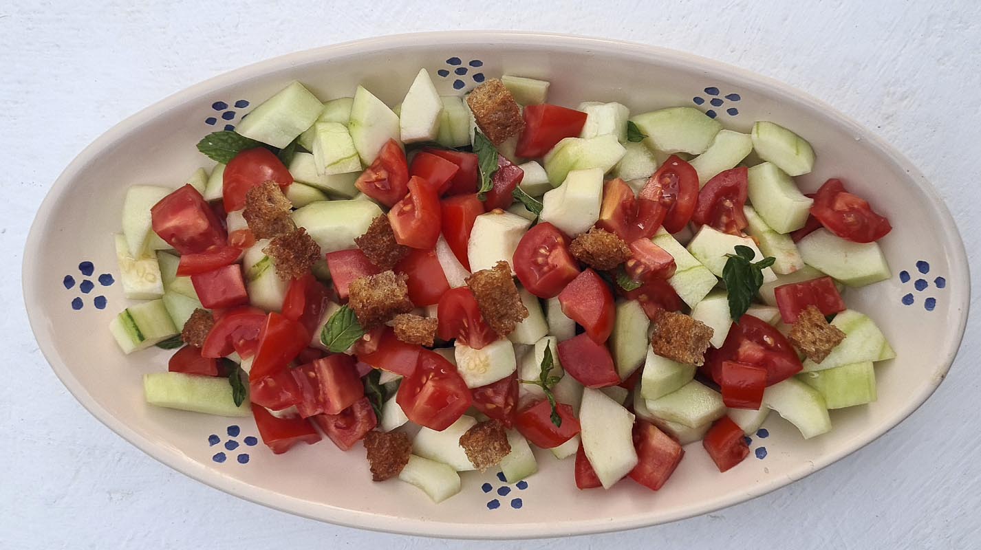 Cialledda Cucumber Salad