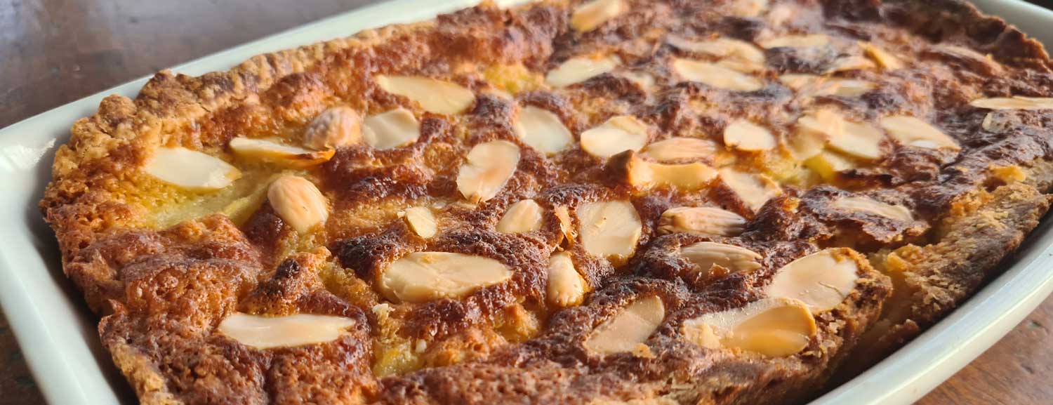 Frangipane pear tart recipe